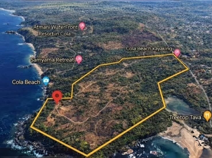 Cola Plot Aerial View