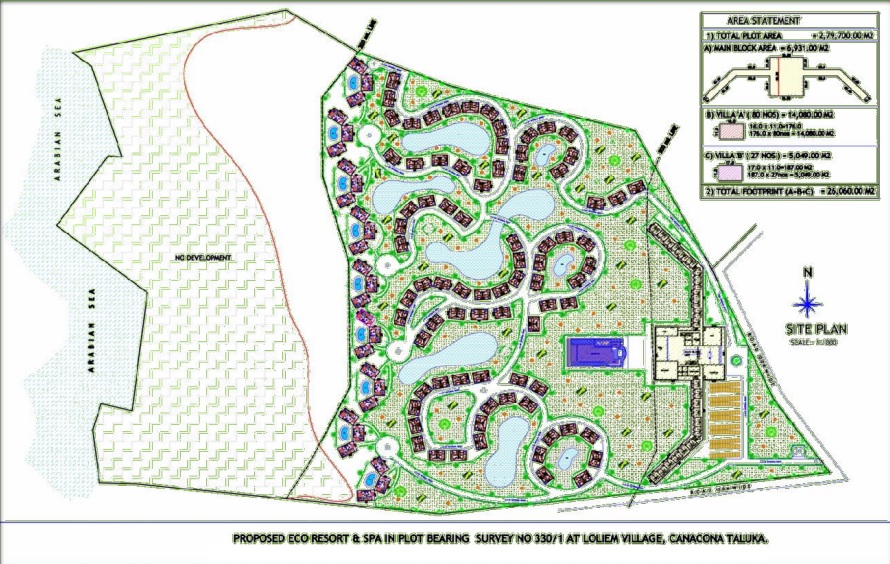 Proposed Eco Resort Site Plan
